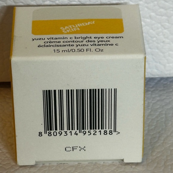 🆕 SATURDAY SKIN Yuzo Vitamin C Bright Eye Cream 15 mL NIB - Picture 5 of 7